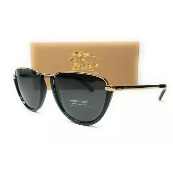 Burberry Men's Light Gold Brown Sunglasses! - Picture 1 of 3